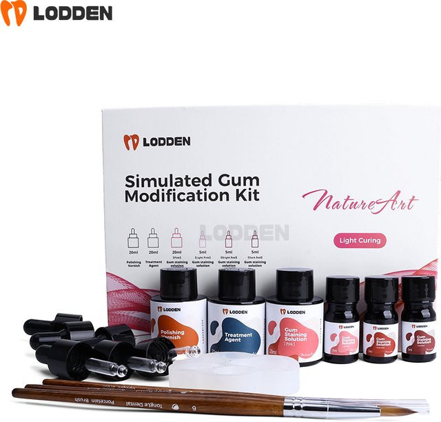 LODDEEN Simuliertes Zahnfleisch-Modifikationsset, Verglasungspasten-Set - Bild 1