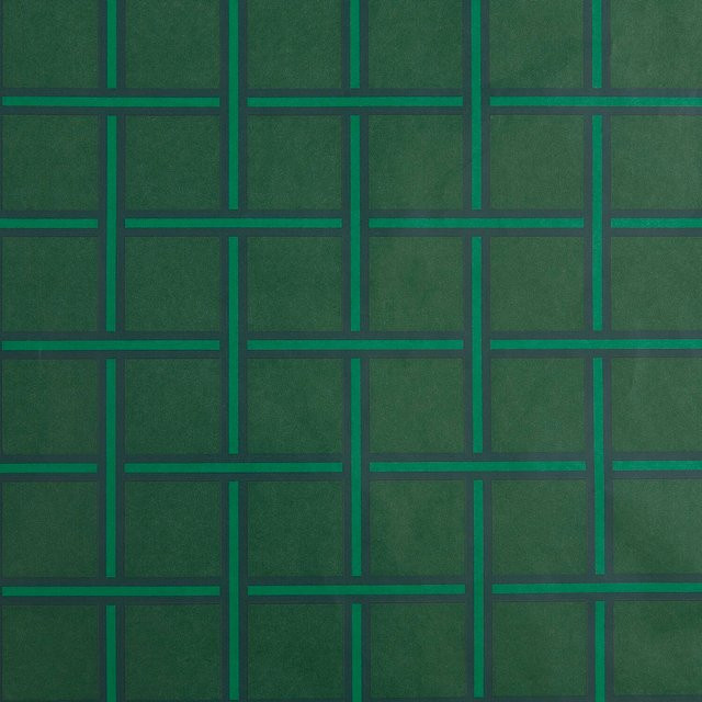 Rico Design Seidenpapier mit Rastermuster in Grün, 4 m - Bild 1