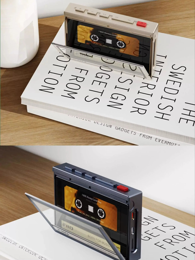 FiiO SK-M21C Premium Skin Shell Schutzhülle im klassischen Kassetten-Stil für den M21 MP3-Player - Bild 4