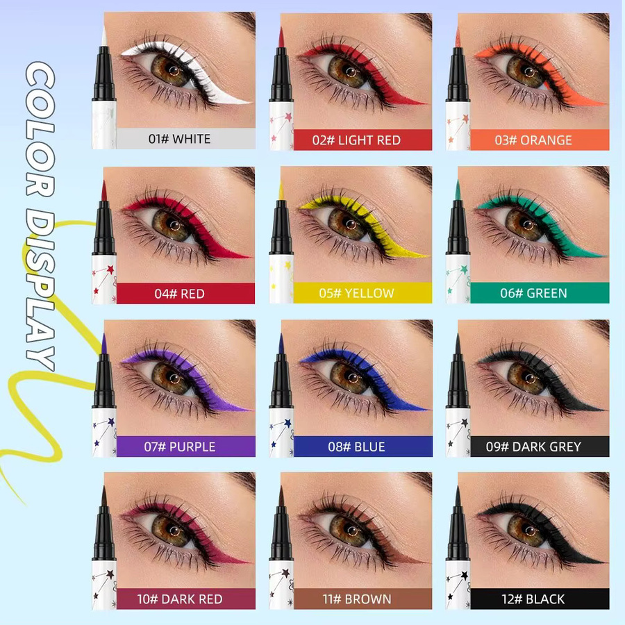QIBEST Eyeliner, flüssig, matt, Unisex - Bild 3