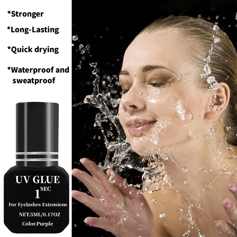 XINYILEJIA Purple UV Glue, 3 Flaschen, Unisex - Bild 4
