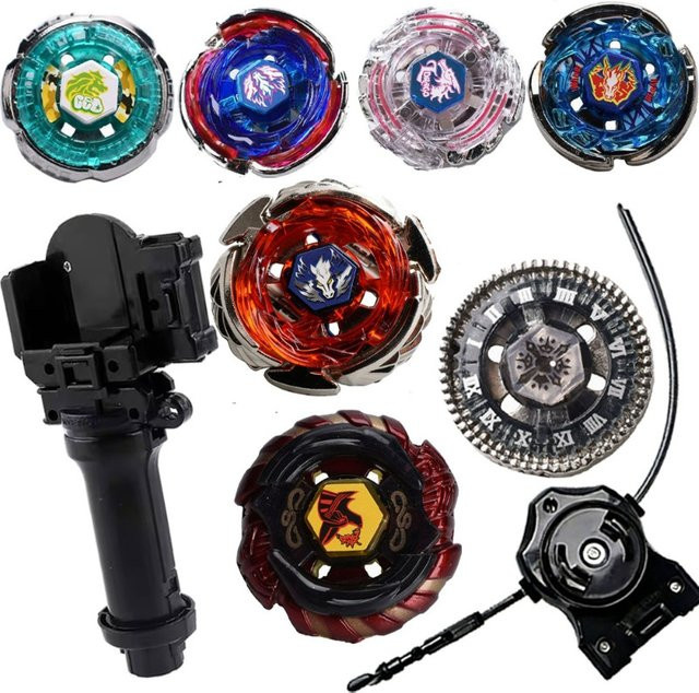 Beyx Burst Gyro X Metall Fusion Galaxy Pegasis Fury Master 4D System Kreisel-Spielzeug mit Launcher - Bild 1