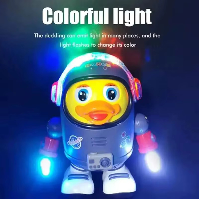Bandai Fun Space Duck Dancing Astronaut, Spielzeug, mit Sound- und Lichtfunktion - Bild 4