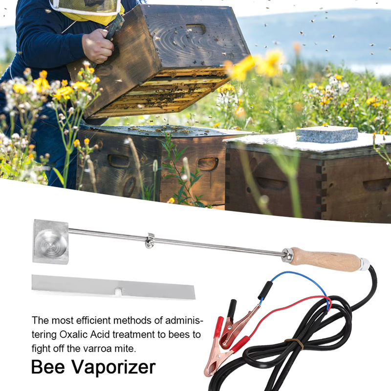 Bienenverdampfer zur Oxalsäure-Behandlung gegen Varroa-Milben in Silber - Bild 3