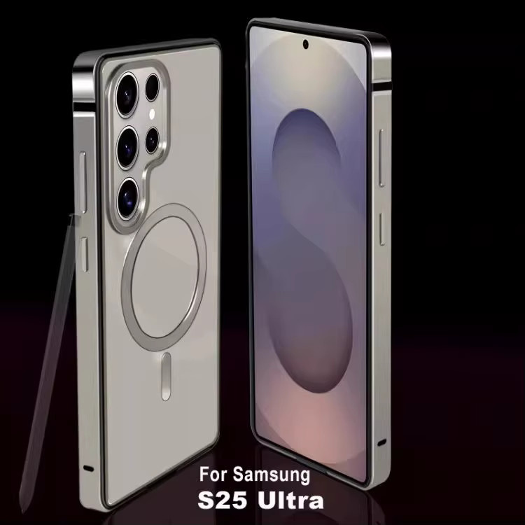 Samsung Galaxy S26 Ultra und S25 Ultra Schutzhülle aus Aluminiumlegierung mit Magnetfunktion in Purple - Bild 2