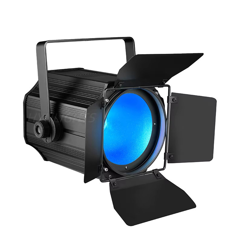 HYULIGHTS 200W COB LED Par-Scheinwerfer 6in1 RGBWAUV mit DMX512 Beam Wash Strobe Effekt in Schwarz - Bild 1