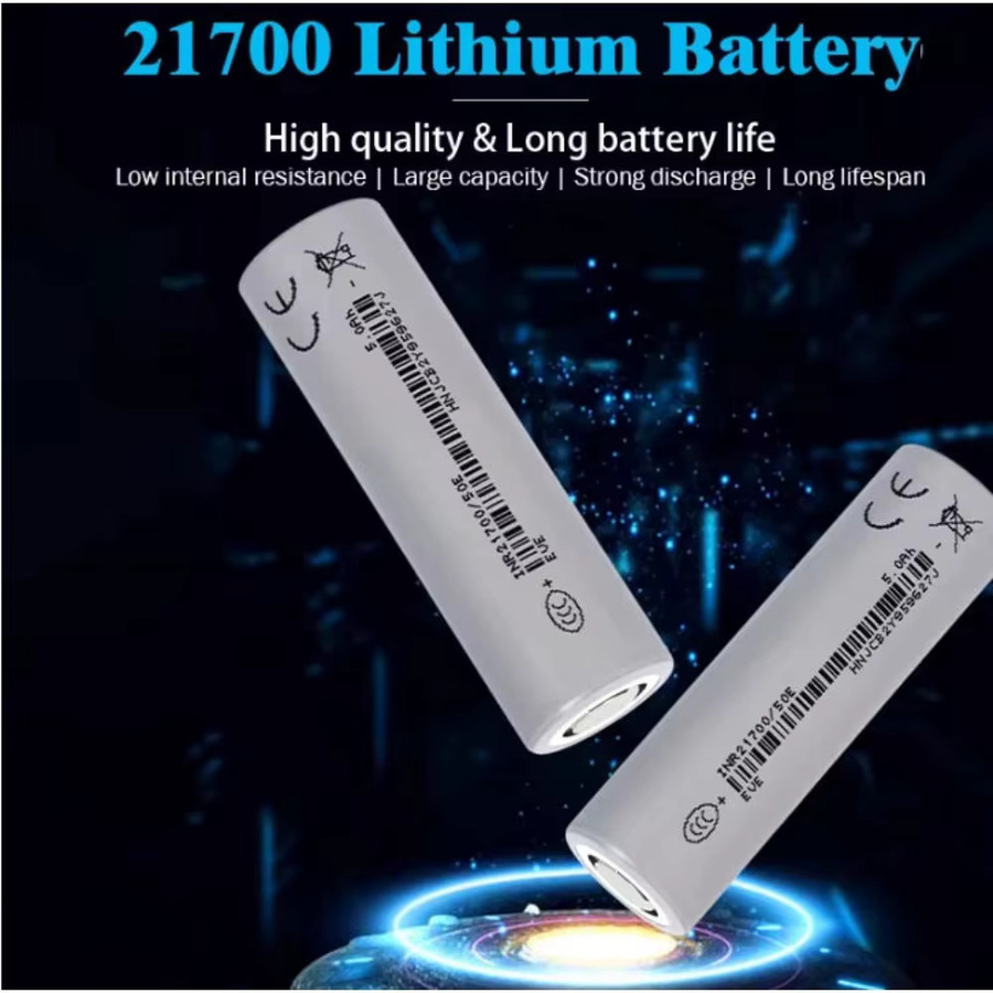 EVE 21700 Li-Ionen-Akku 3,7V 5000mAh 15A 3C Wiederaufladbare Batterie für Akkupacks - Bild 2