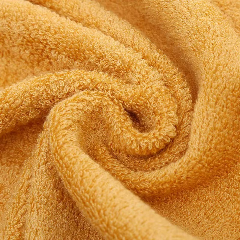 Inyahome Bambusfaser Handtuch Set in Braun, saugfähige und flauschige Badetücher für Erwachsene - Bild 4