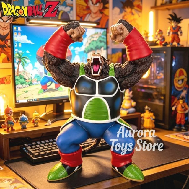 Bandai Dragon Ball Z Burdock Great Ape Actionfiguren, PVC-Statue, 40cm - Bild 1