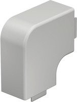 OBO Bettermann Flachwinkelhaube WDK HF40060RW für Wand-Decken-Kanäle in Reinweiß - Bild 1