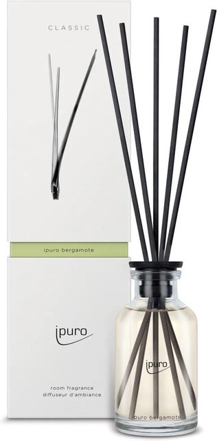 ipuro Raumduft Classic Bergamotte Reed Diffuser, zitrisch-blumig, 75 ml - Bild 1