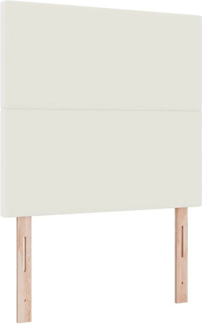 vidaXL LED Kopfteil mit integrierter Beleuchtung in Beige, Breite: 80 cm - Bild 1