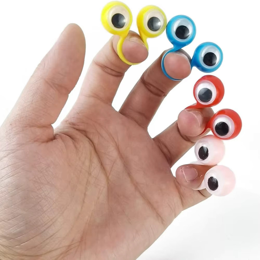 Auge Ring Fingerpuppe Spielzeug Set, Bunt / Mehrfarbig, 50/100 Stücke - Bild 4