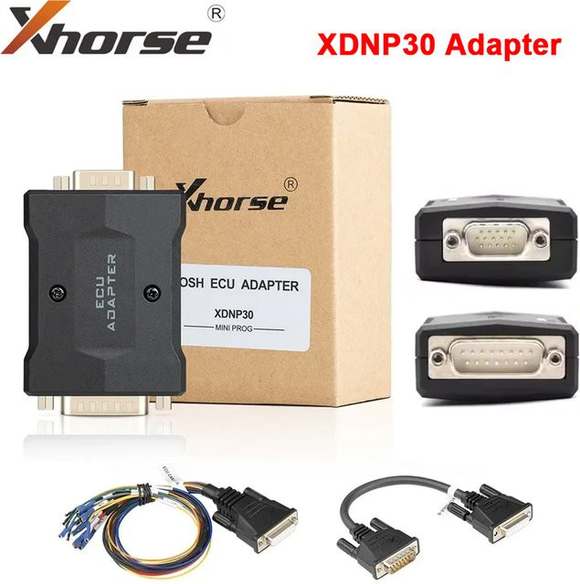 Xhorse XDNP30 Bosch ECU Adapter und Kabel in Schwarz für BMW ECU ISN Lesen, kompatibel mit N55 N20 B38 B48, für VVDI Schlüssel Werkzeug plus und MINI Prog - Bild 1