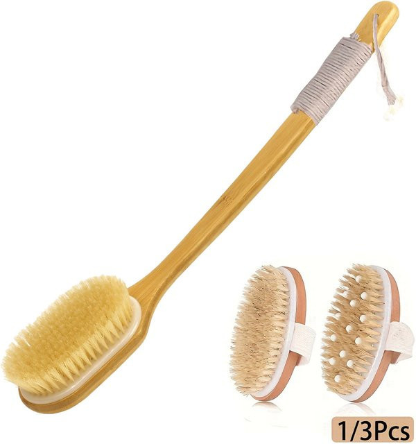ZaMoSmile Badebürste aus Bambus, Unisex - Bild 1