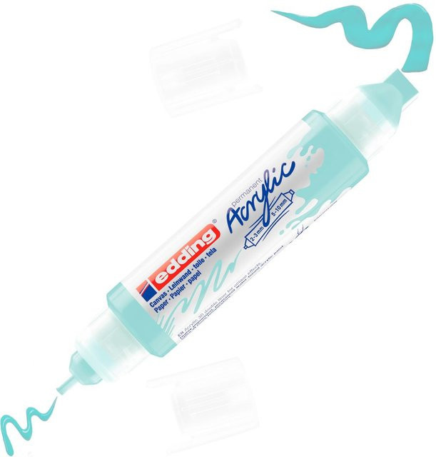 edding 5400 Acryl 3D Double Liner in Pastell-Blau - Bild 1