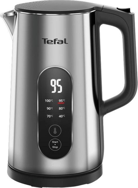 Tefal Selection Wasserkocher KI871D aus Edelstahl mit Sieb, Silber, 1,7 l - Bild 1