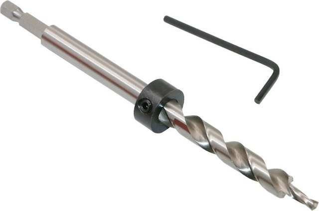 VIBRATITE Sechskant-Stufenbohrer in Silber für Holzbearbeitung und Taschenlöcher, 9,5 mm (3/8 Zoll) - Bild 1
