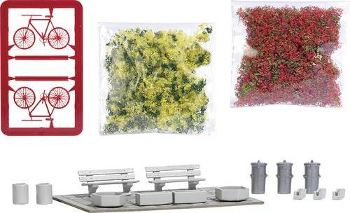 Busch 1846 Ausgestaltungs-Set Beton Bausatz, H0, 1:87 - Bild 1