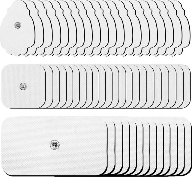 Raiuleko EMS-Elektrodenpads Selbstklebende Ersatzpflaster, 10/20 Stück - Bild 1