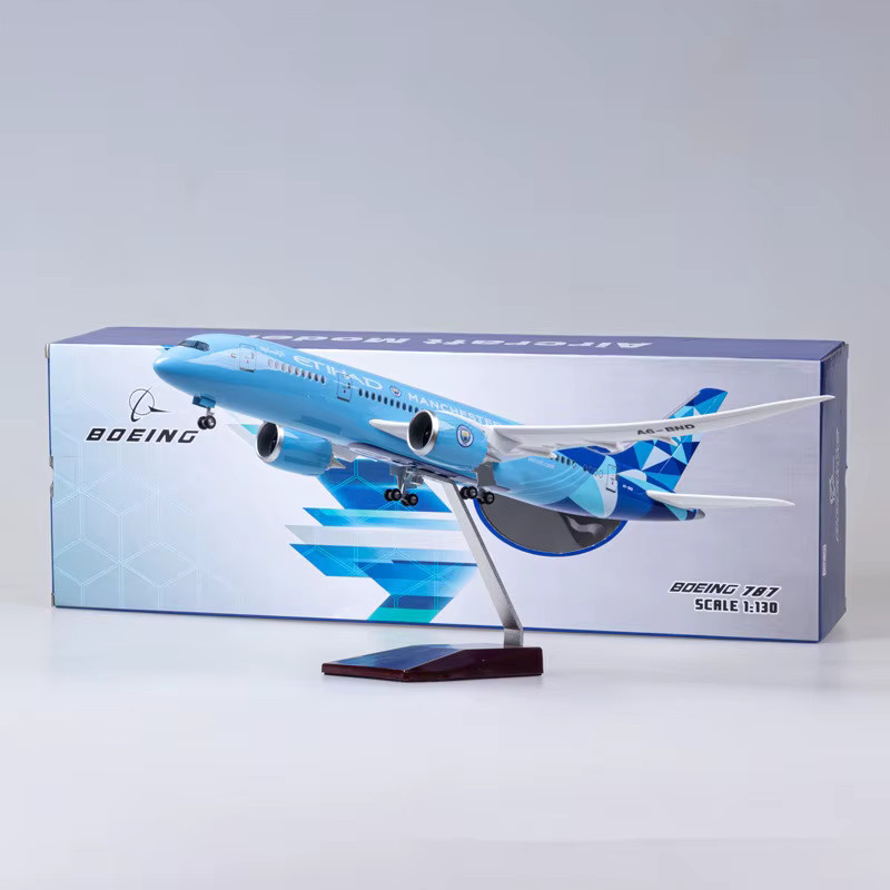 ART CROWN MODEL Etihad Airways Boeing 787, Druckgussmodell, Maßstab 1:130 - Bild 2