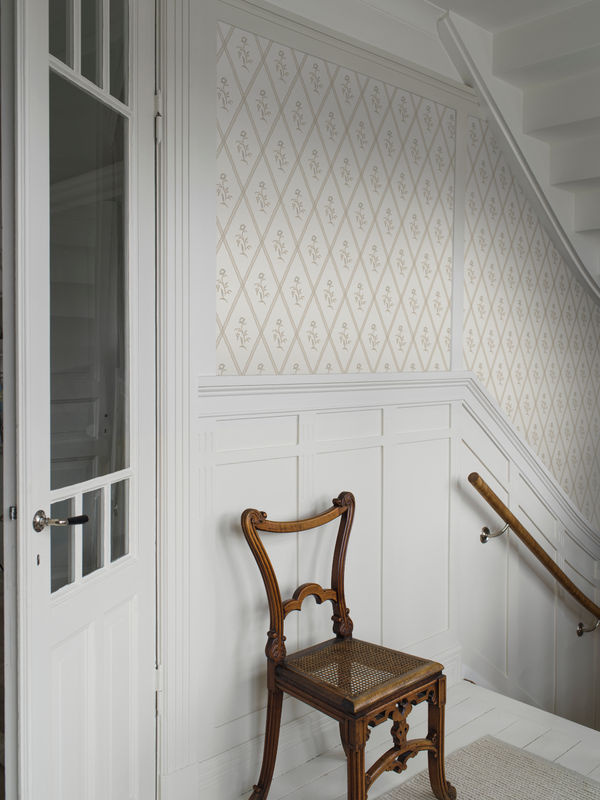 BoråsTapeter Wallpaper Signe 5505 Vlies Tapete mit Trellis Muster in Cream/Beige - Bild 2