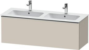 Duravit Waschtischunterschrank D-Neo in Taupe, B/H/T: 128 x 46,2 x 44 cm - Bild 1