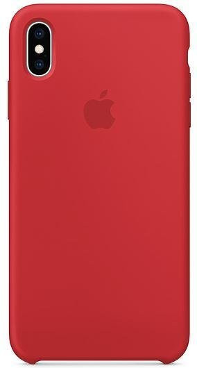 Apple iPhone Xs Max Silikon Case in Rot - Bild 1