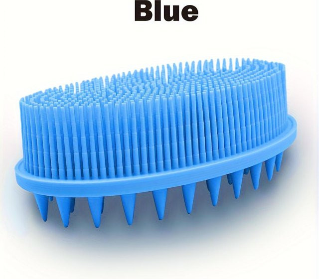 SZwatch 2-in-1 Silikon-Badebürste, Blau, Unisex - Bild 1