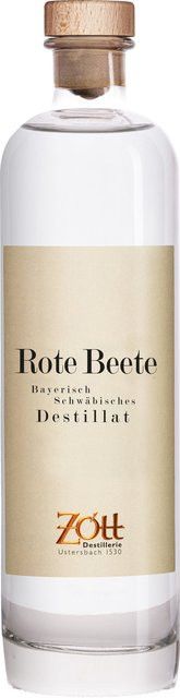 Zott Rote Beete Destillat, Deutschland, 44,5% Vol., 0,35 l - Bild 1
