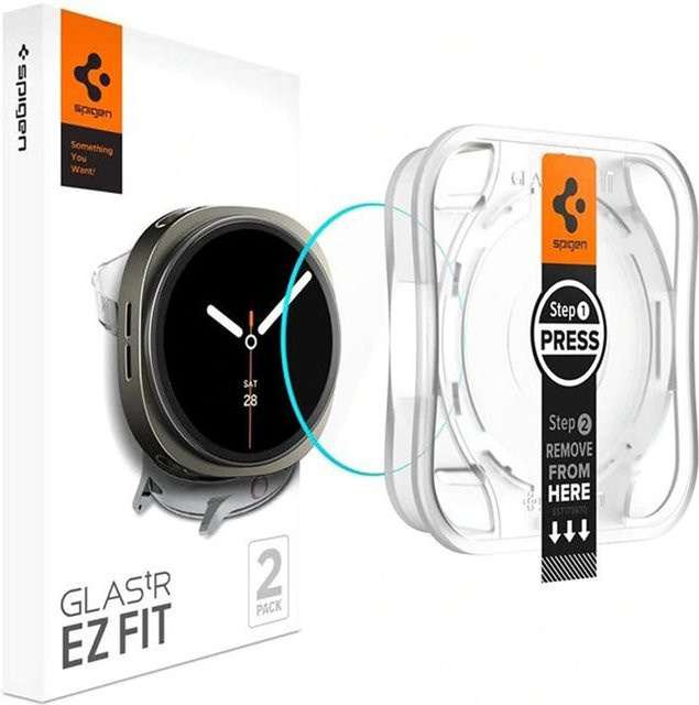 Spigen Schutzfolie für Samsung Galaxy Watch9 / Watch8 40mm, 2er Set - Bild 1