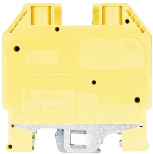 Wieland Electric 54.516.9055.0 Schutzleiterklemme Schrauben Grün-Gelb 50 Stück - Bild 1