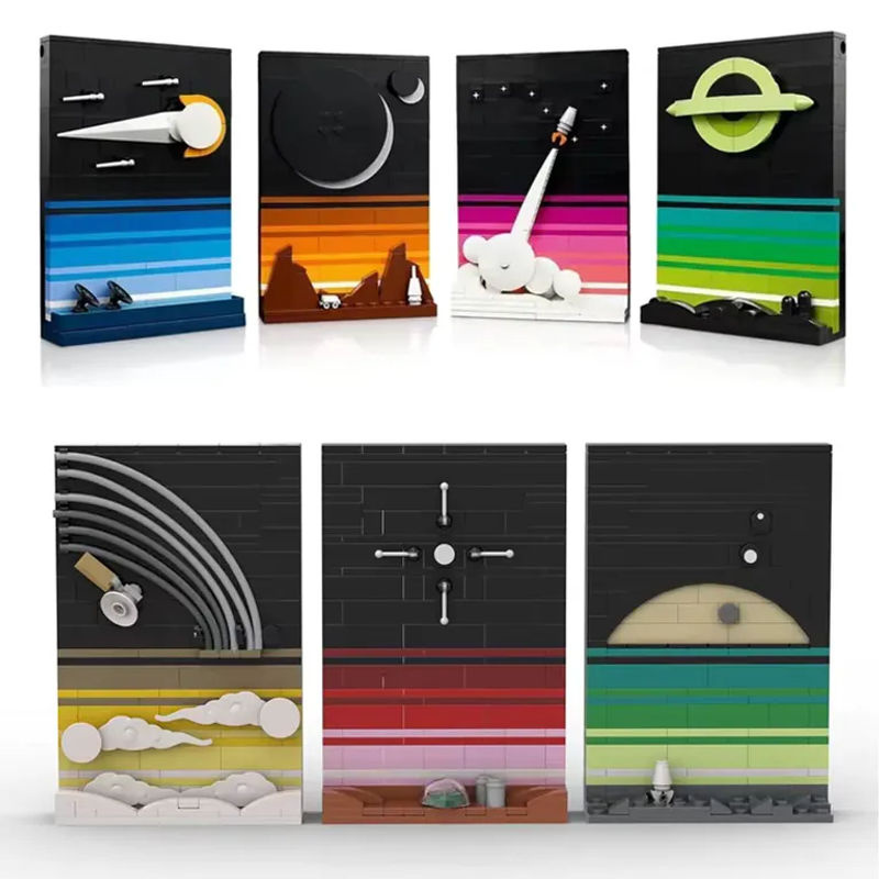 LEGO Ideas Tales of the Space Age Postkarte Mehrfarbig - Bild 2