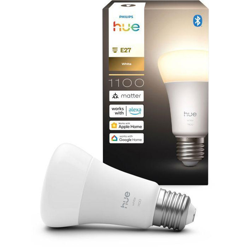 Philips Hue LED-Leuchtmittel A60 Warmweiß E27 9,5 W 1100 Lumen dimmbar - Bild 4