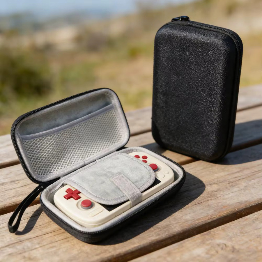 Stoßfeste Tragetasche für AYANEO Pocket Air Mini Handheld-Spielkonsole in Schwarz - Bild 4