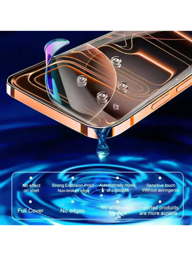 Hydrogel-Displayschutzfolie für Samsung Galaxy S25 Ultra S24 S23 S22 S21 FE S20 FE A55 5G A05 A53 A35 in Transparent - Bild 7