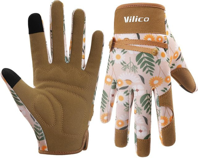 Yiran Health & Beauty Gartenhandschuhe für Damen aus Baumwolle - Bild 1