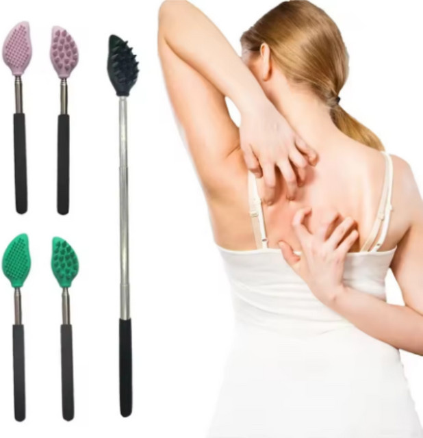 mixI Teleskop-Rückenkratzer Massagegerät, Unisex - Bild 1