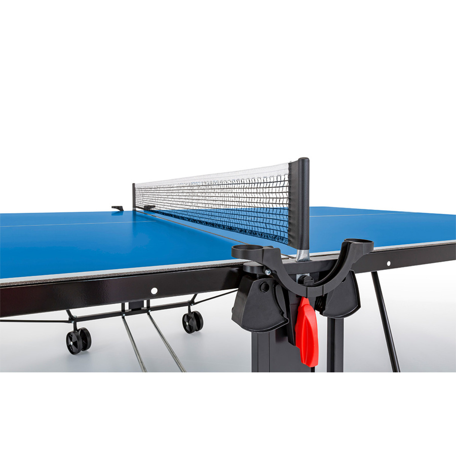 Sponeta HobbyLine S 1-43 e Outdoor-Tischtennisplatte, Blau, wetterfest und klappbar mit Rollen - Bild 2