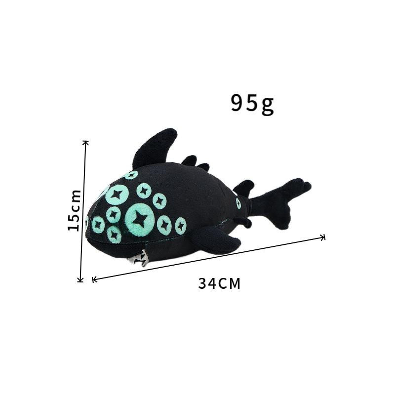 Roblox Druck Augenstation Plüsch Leuchtender Mehräugiger Fisch Stofftier - Bild 3
