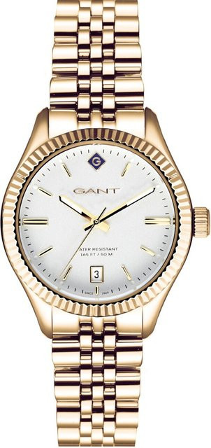Gant Damenuhr Sussex, Quarz, Edelstahl, Silber, 34 mm, 5 ATM - Bild 1
