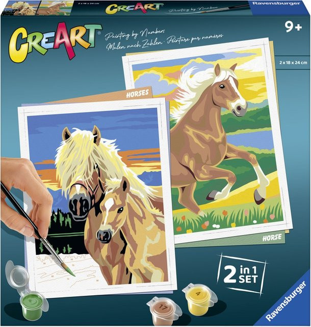 Ravensburger Malset Malen nach Zahlen Pferdetraum, ab 10 Jahre - Bild 1