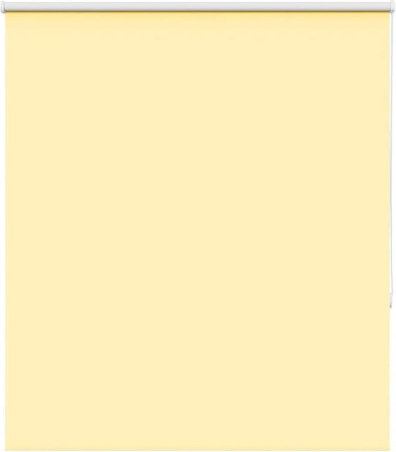 vidaXL Verdunkelungsrollo Gelb aus Polyester, B: 135 cm, H: 175 cm - Bild 1
