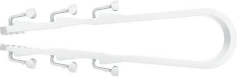 Fischer Steckfix 58157 LS 20/40 Dübel aus Nylon in Weiß, 100 Stück - Bild 1