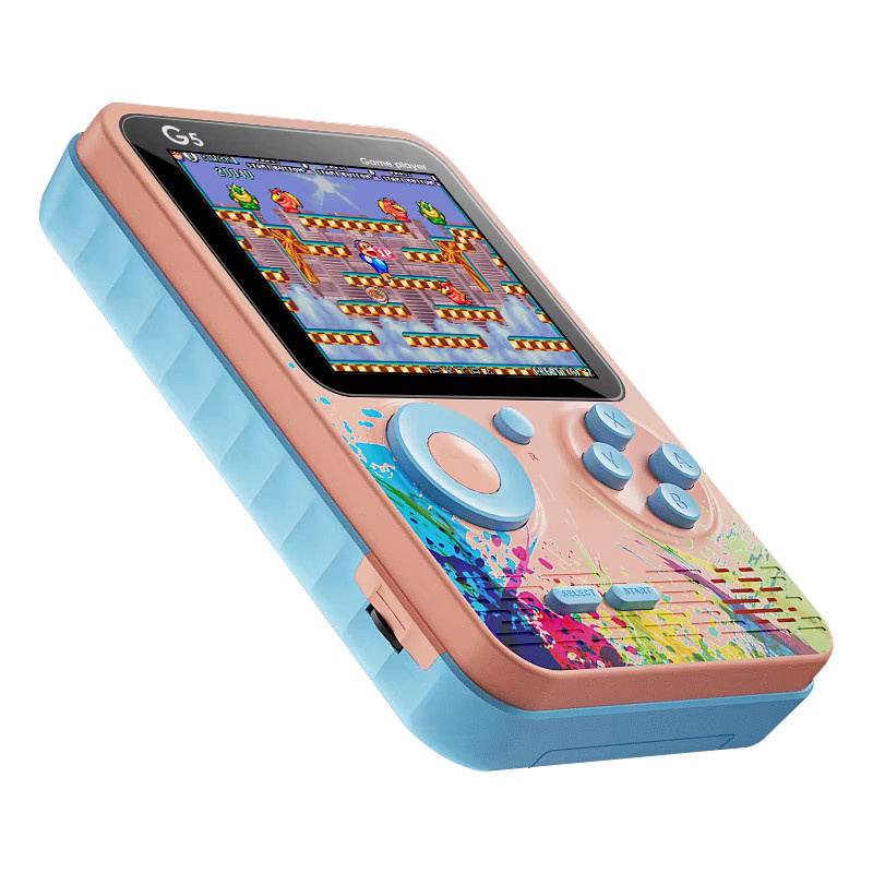 ZUIDID G5 MINI Tragbare Handheld-Spielkonsole in Blau mit 3,0 Zoll Farb-LCD-Bildschirm für Retro-Videospiele - Bild 4