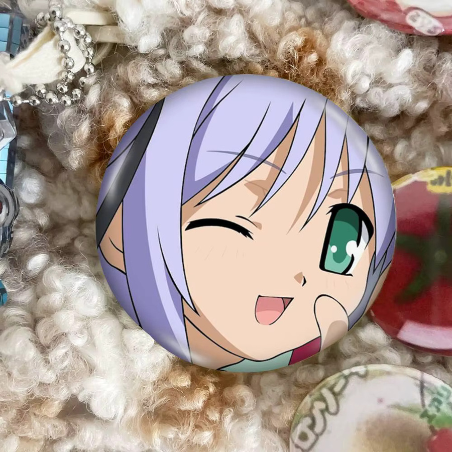 MINISO Brosche, Anime, Rund, Engel Dokuro-chan - Bild 3
