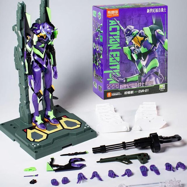 Blokees Neon Genesis Evangelion Typ-00 Actionfigur, ab 14 Jahre - Bild 1