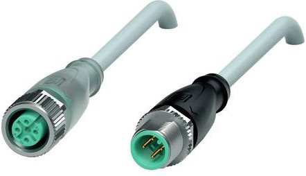 Pepperl+Fuchs 240779-100010 Sensor-Aktor-Steckverbinder konfektioniert grau 5 m 4-polig - Bild 1