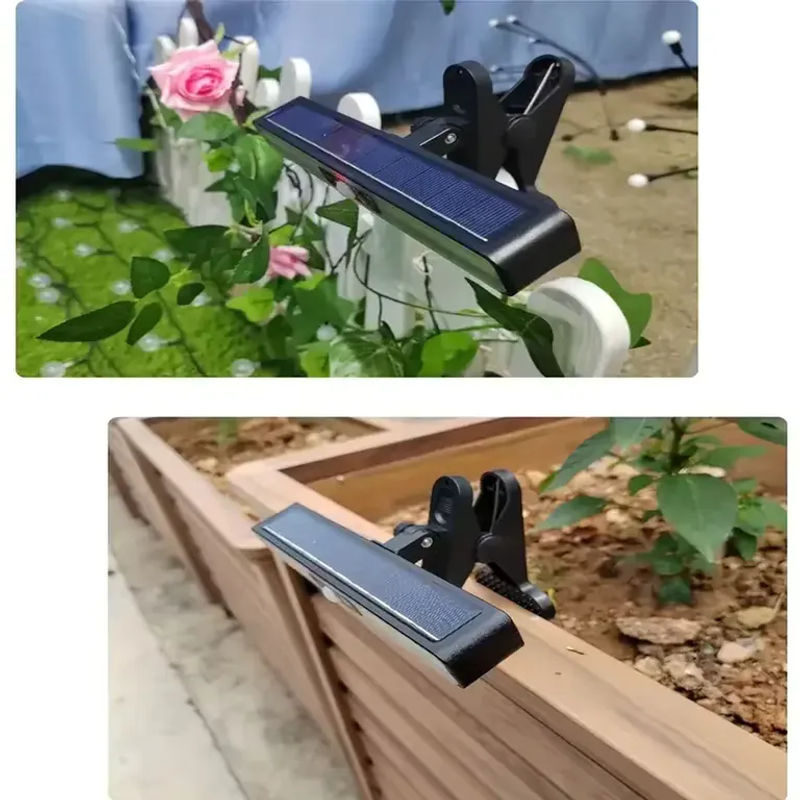 NEWBIRTH Solar-Bewegungssensorleuchte mit 36 LED, IP65 Wasserdicht, Schwarze Außenleuchte zur Wandmontage für Terrasse und Zaun - Bild 3