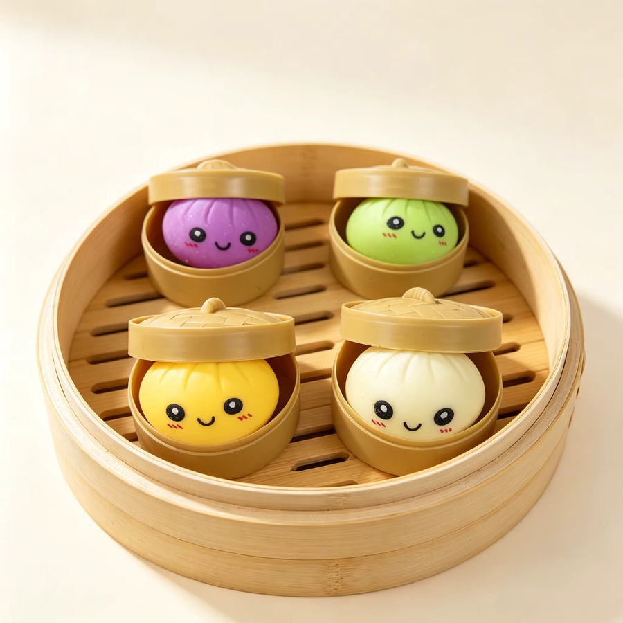 Bandai Bunte Simulierte Knödel-Überraschungsbox, Squishy-Spielzeug - Bild 4